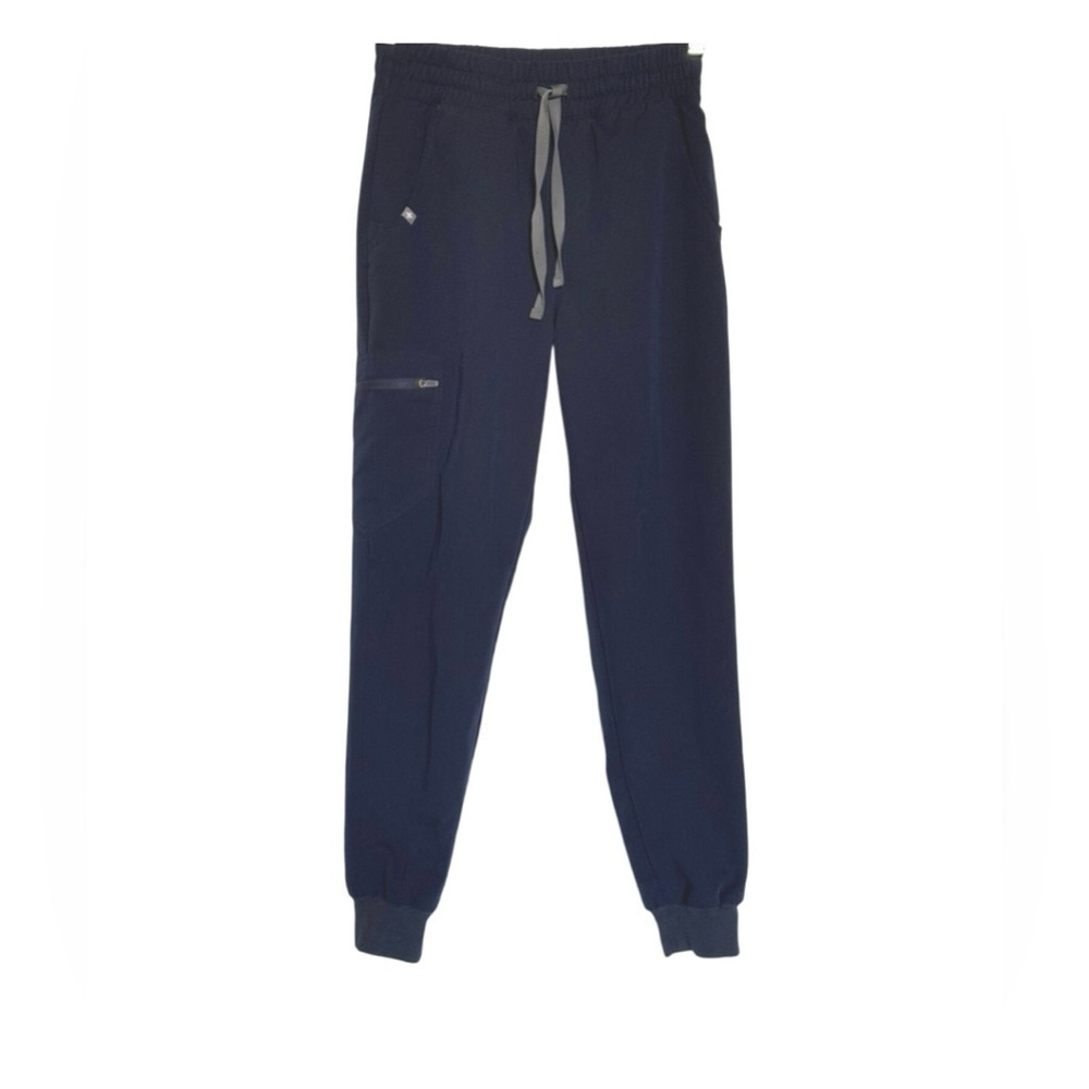 FIGS Zamora Jogger Scrub Pants Navy Blue Women Size XS
